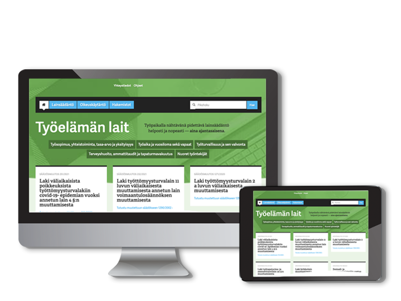 työelämänlait.fi-palvelu